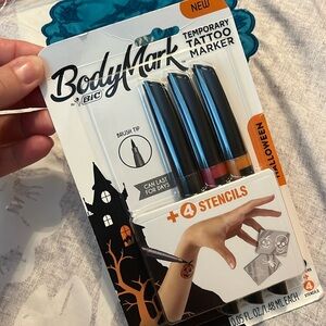 BodyMark by BIC Temporary Tattoo Marker Halloween 3pack